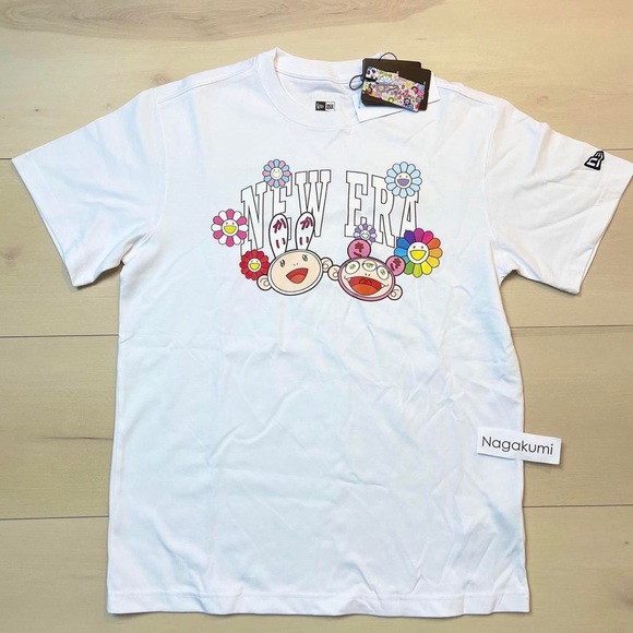 New Era Other - 🌸 new era Takashi murakami kaikai kiki flower new era white tee t-shirt